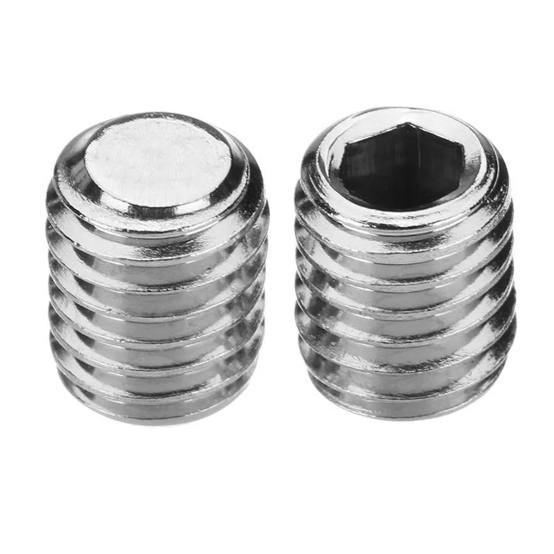 Suleve‚Ñ¢ MXSR2 50pcs Stainless Steel Socket Hex Set Screw M4 M5 M6 M8 for Inside Cornor Joint