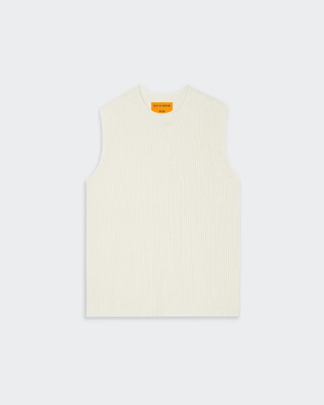 Layer Up! Vest - Cream